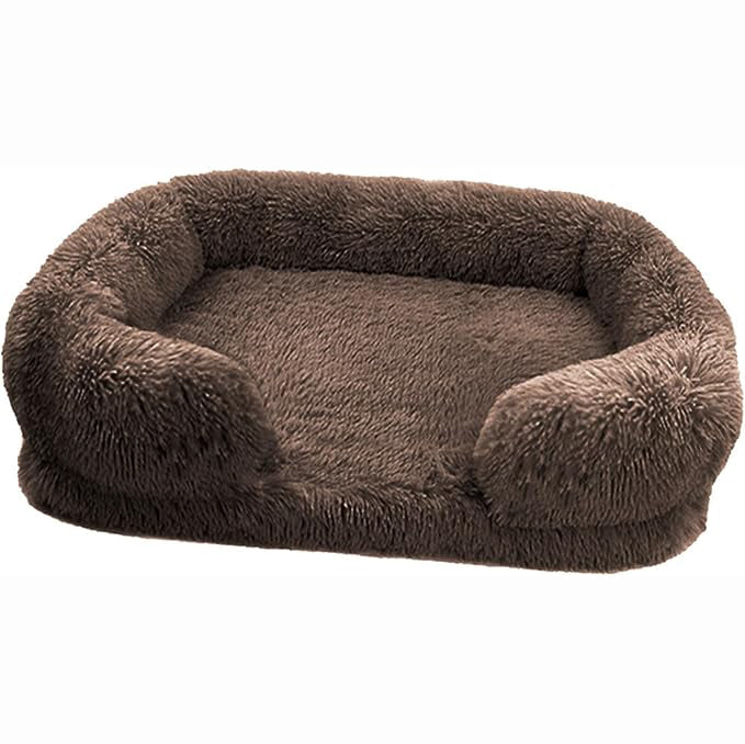 Canapé pour Chien - SquareDogCouch™ - Marron - clair - Mr Chien