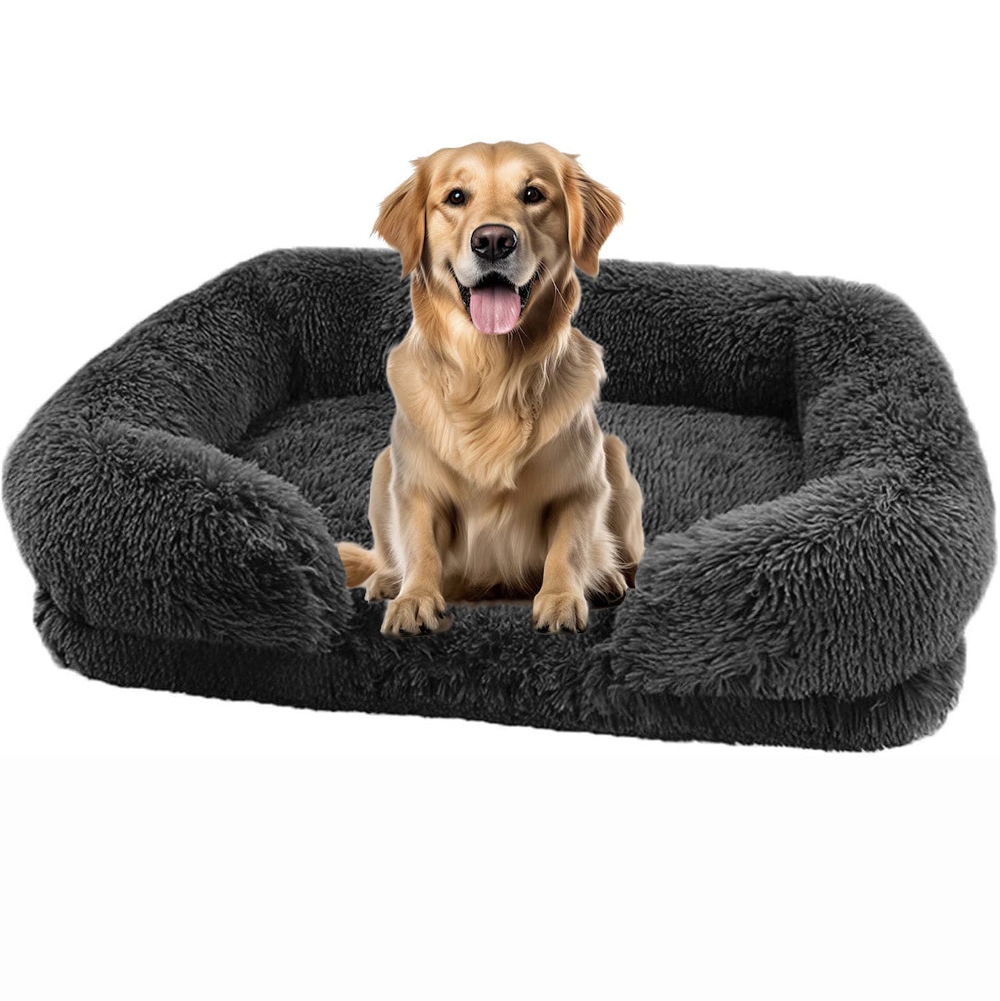 Canapé pour Chien - SquareDogCouch™ - Noir - Mr Chien