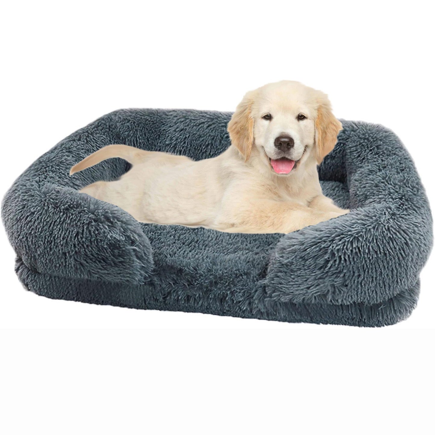 Canapé pour Chien - SquareDogCouch™ - Novo - gris - Mr Chien