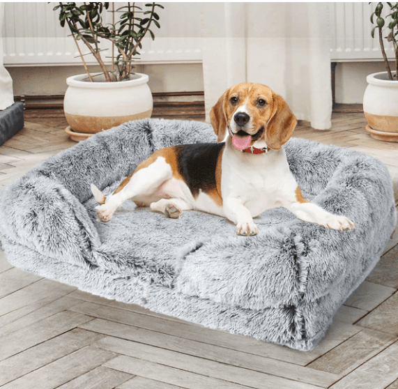 Canapé pour Chien - SquareDogCouch™ - Novo - gris - Mr Chien