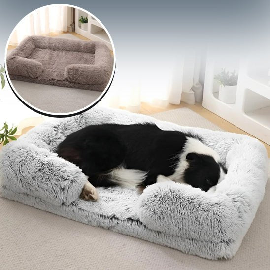 Canapé pour Chien - SquareDogCouch™ - Pure - eau - Mr Chien