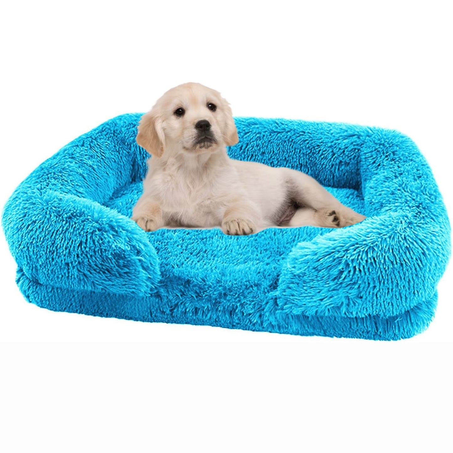Canapé pour Chien - SquareDogCouch™ - Turquoise - Mr Chien