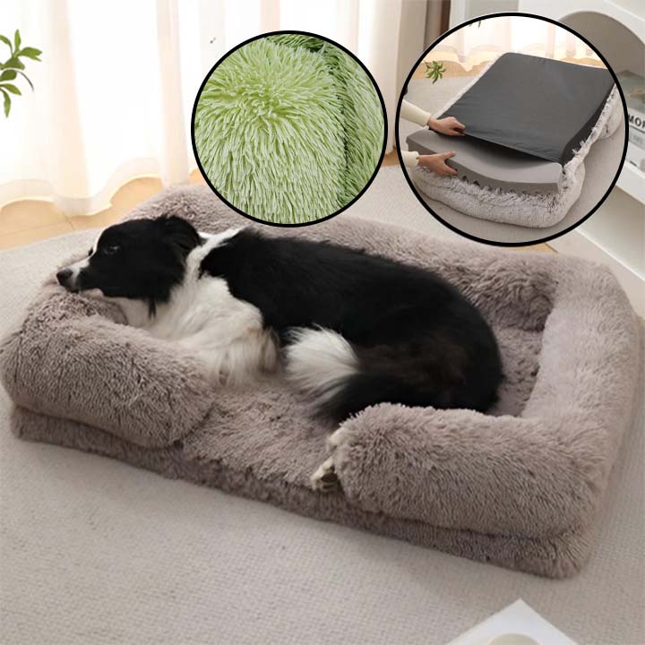 Canapé pour Chien - SquareDogCouch™ - Vibrant - rose - Mr Chien