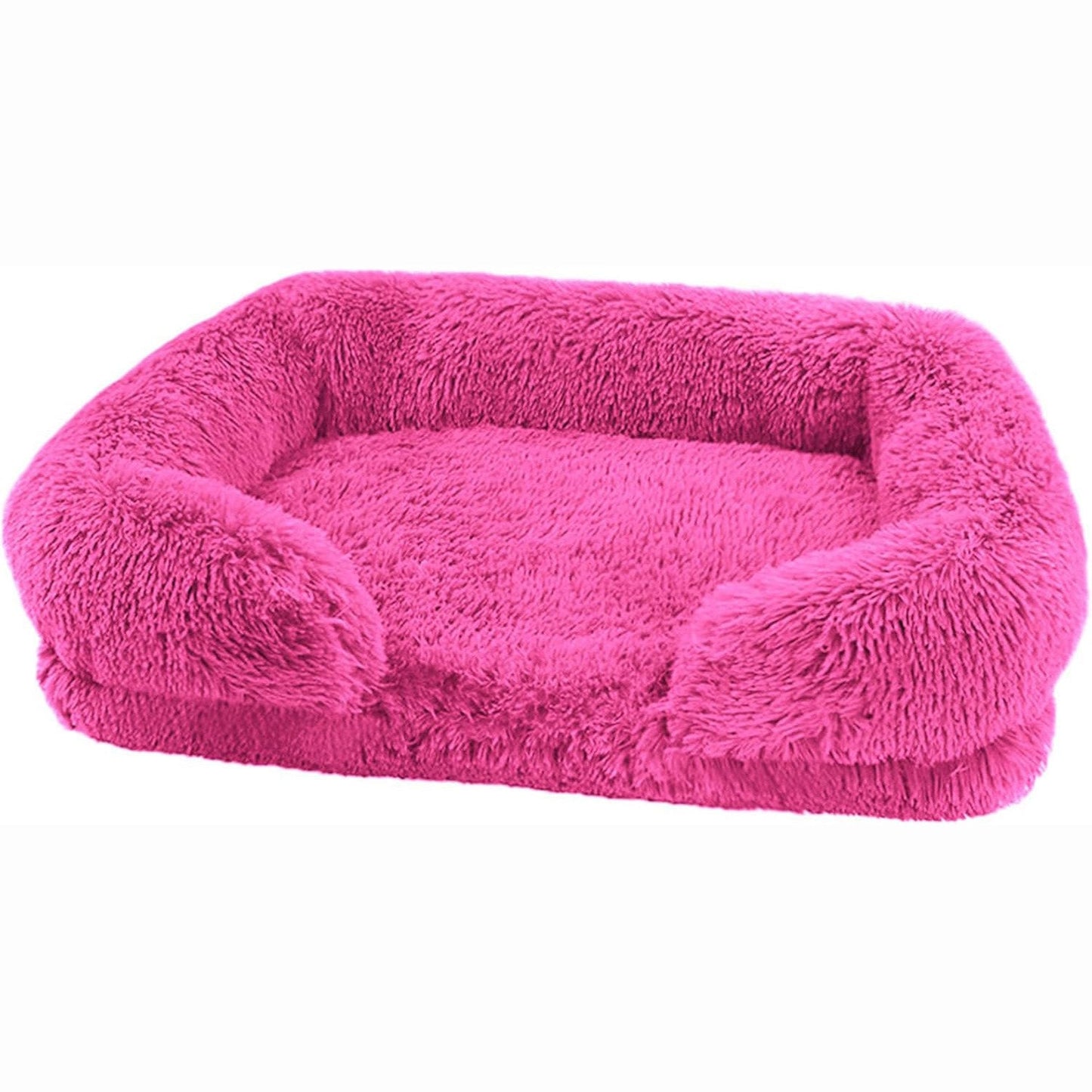 Canapé pour Chien - SquareDogCouch™ - Vibrant - rose - Mr Chien