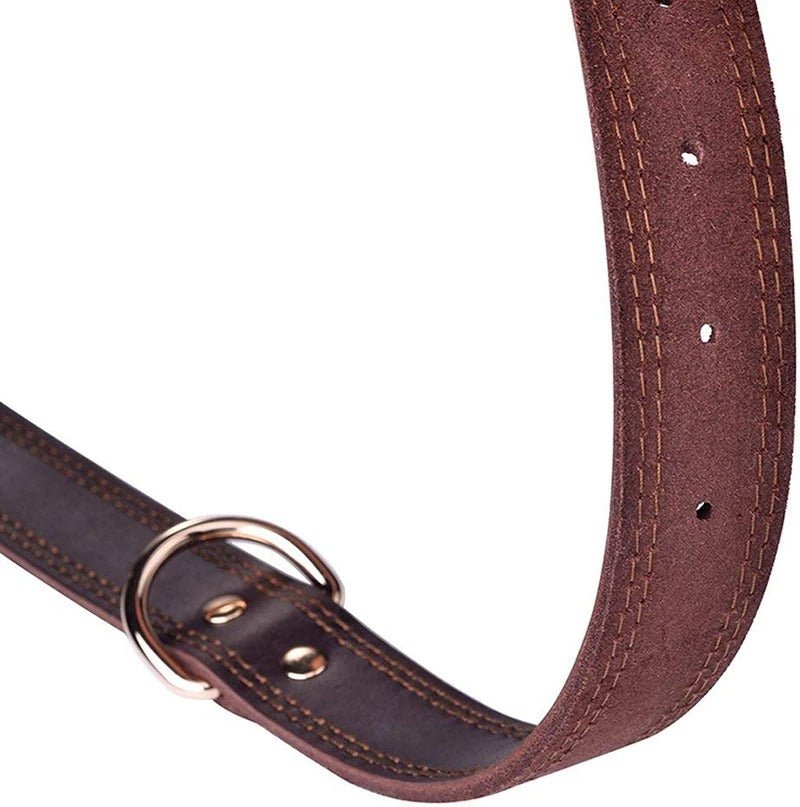 Collier pour chien - ClassyLeather™ - Noir - Mr Chien