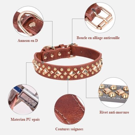 Collier pour chien - NoBite™ - Rouge - Mr Chien