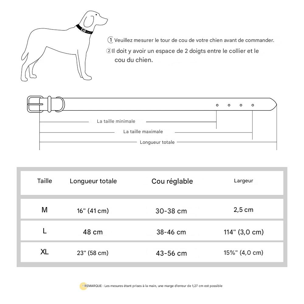 Collier pour chien - NoBite™ - Rouge - Mr Chien