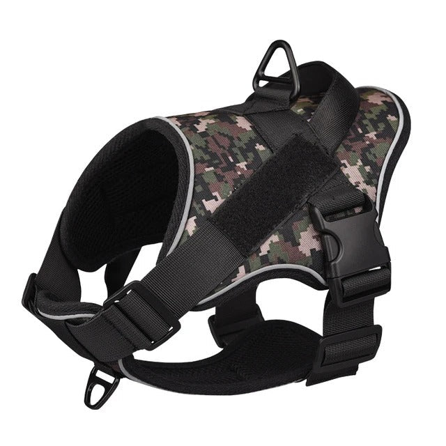 Harnais Chien - CrossArmy™ - Armee Vert - Mr Chien