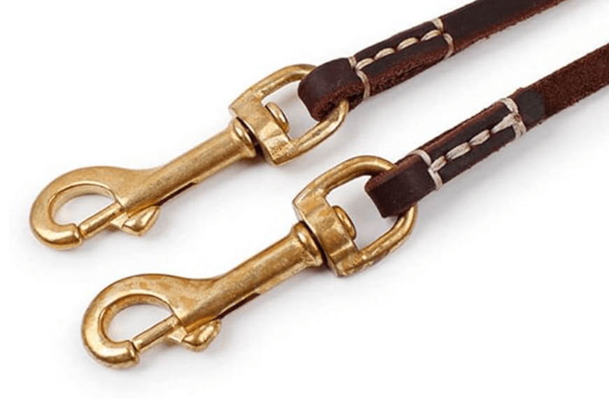 Laisse pour chien - ClassyLeather™ - Cuir Vert - Mr Chien