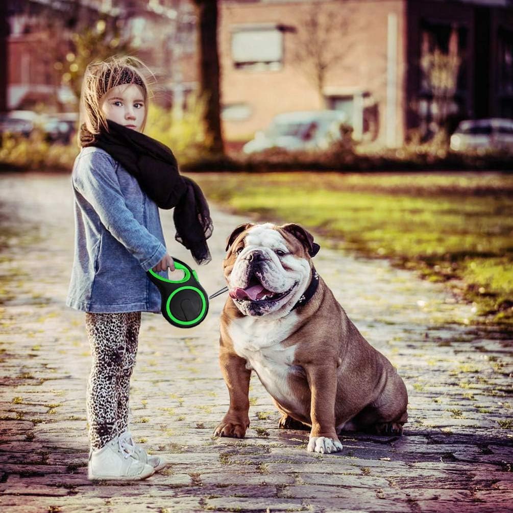 Laisse pour chien - EasyRoll™ - Vert - Mr Chien