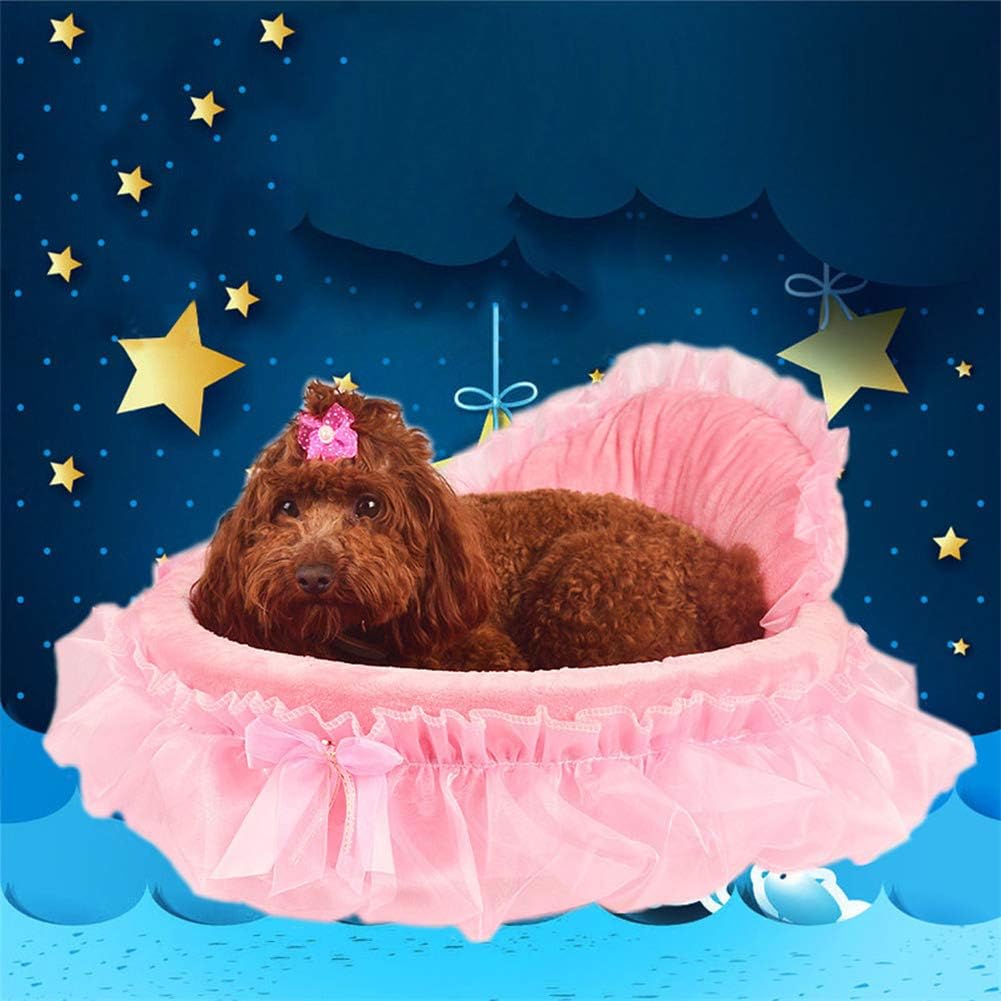 Lit Pour Chien - CuteLaceDogBedâą - Rose - Mr. Chien