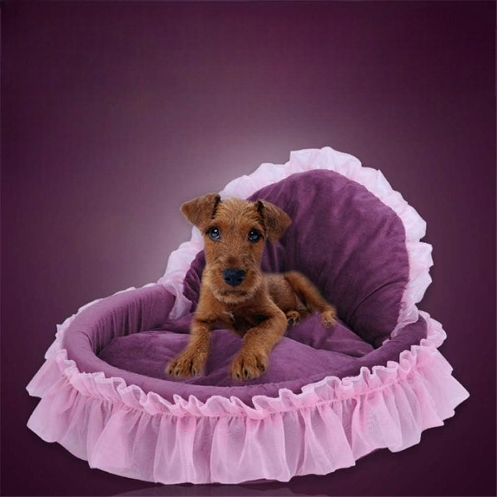 Lit Pour Chien - CuteLaceDogBedâą - Violet - Mr. Chien