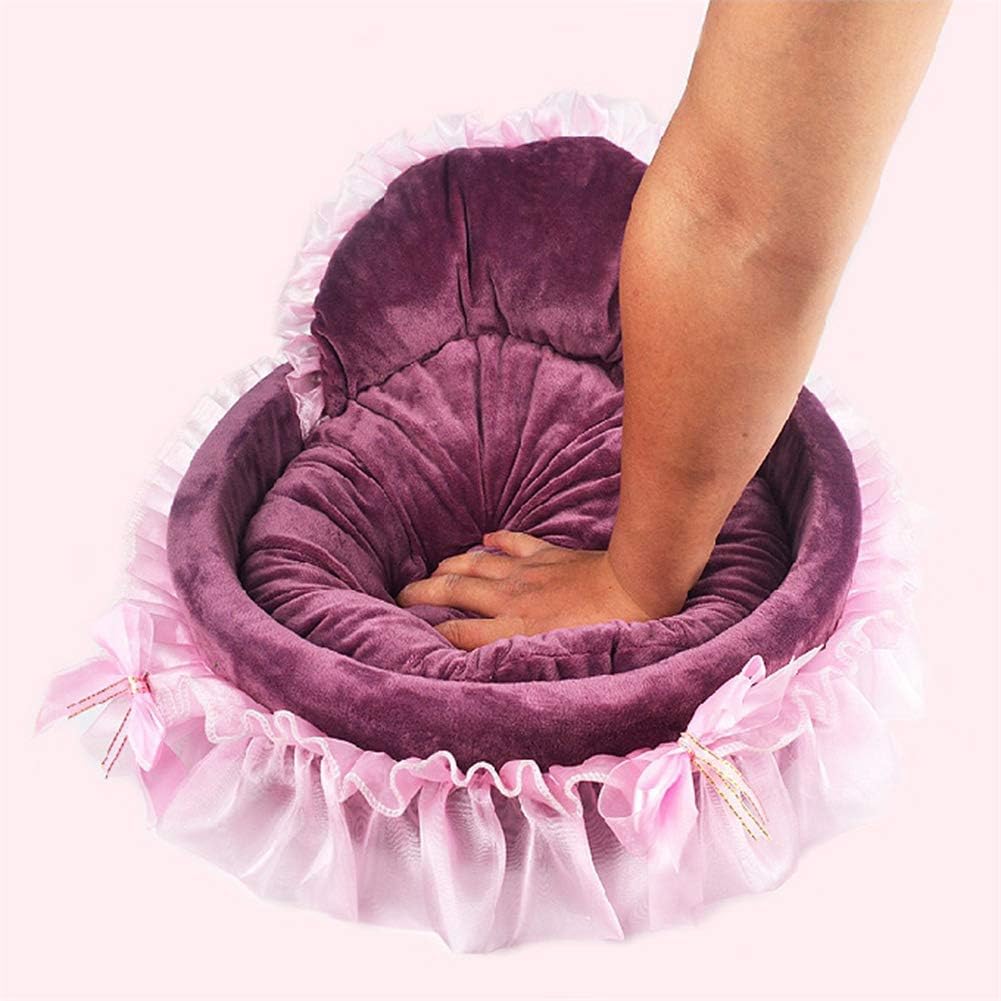 Lit Pour Chien - CuteLaceDogBedâą - Violet - Mr. Chien