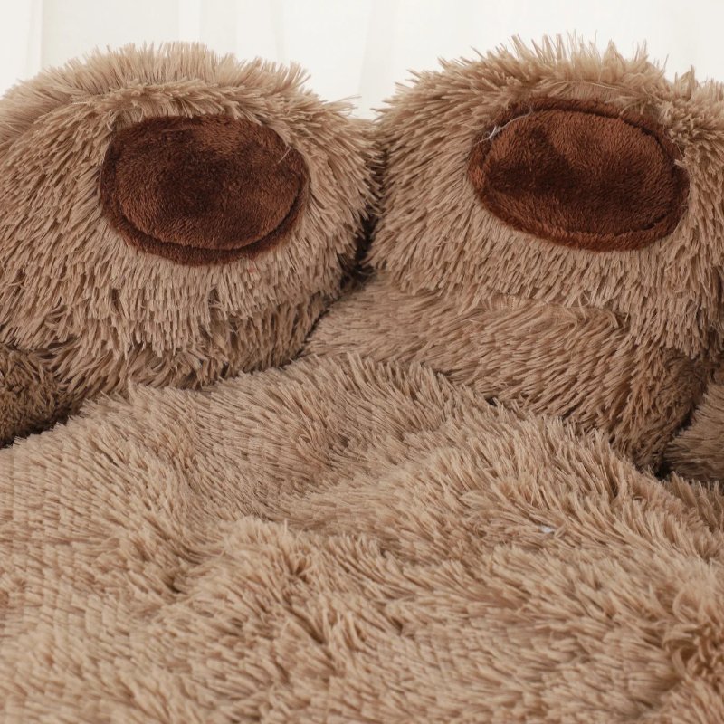 Lit pour Chien - FluffyDogBed™ - Café - Mr. Chien