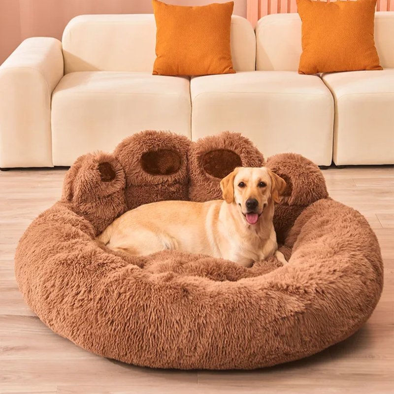 Lit pour Chien - FluffyDogBed™ - Café - Mr. Chien
