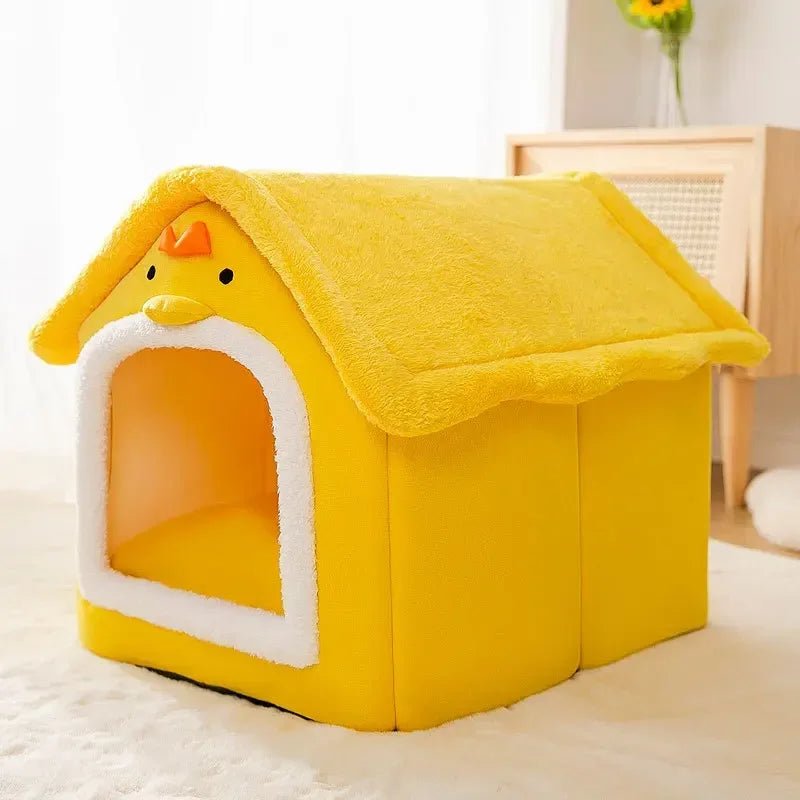 Niche pour Chien - ComfortableDogHouse™ - Jaune Poussin - Mr. Chien
