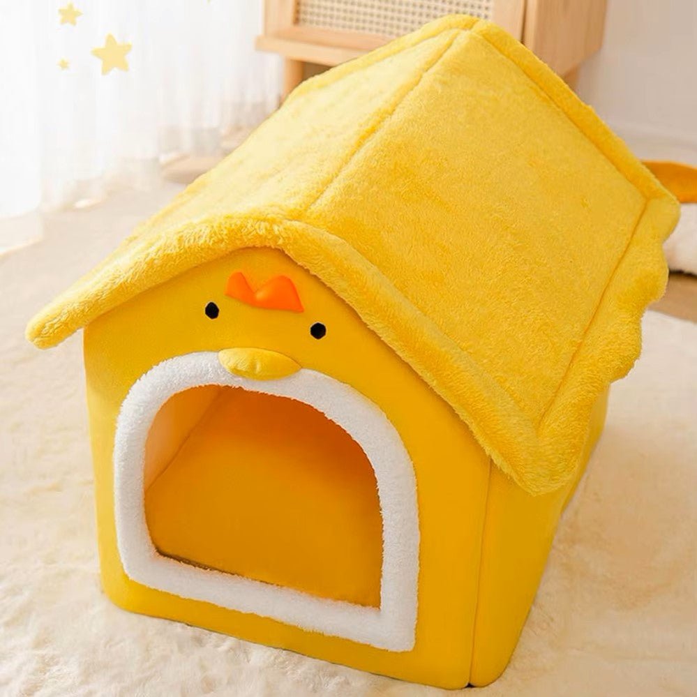 Niche pour Chien - ComfortableDogHouse™ - Jaune Poussin - Mr. Chien