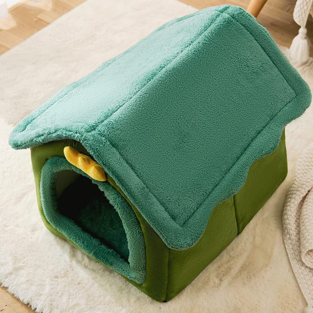 Niche pour Chien - ComfortableDogHouse™ - Vert Dinosaure - Mr. Chien