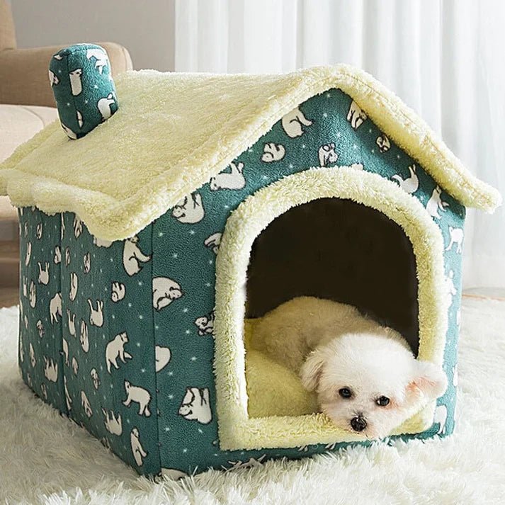 Niche pour Chien - ComfortableDogHouse™ - Vert Ours - Mr Chien