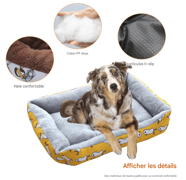 Panier Chien - SoftBasketâą - Jaune - Mr Chien