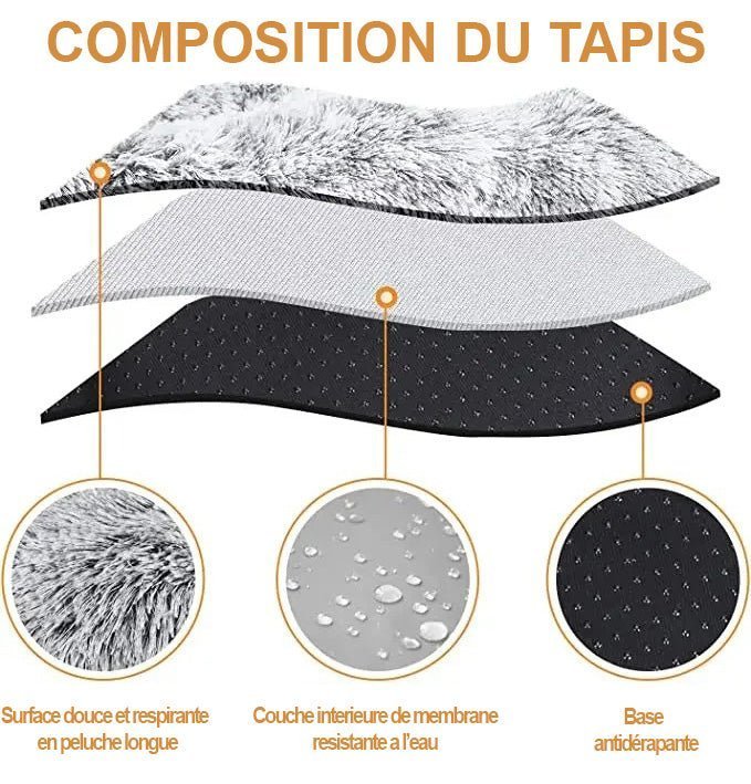 Tapis pour Chien - FurryDogMatâą - Kaki - Mr Chien