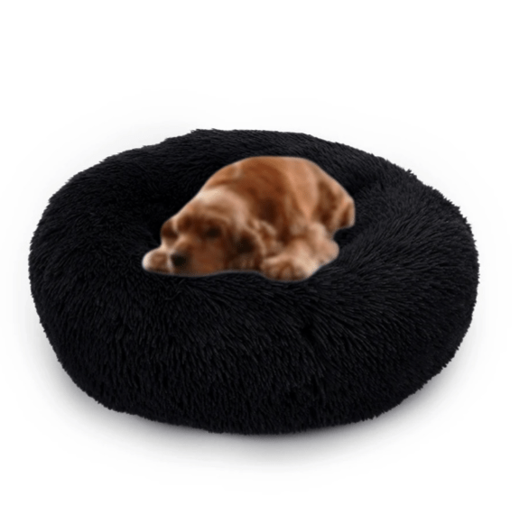 Coussin pour Chien - CozyDogDonut™ - Noir - Mr Chien