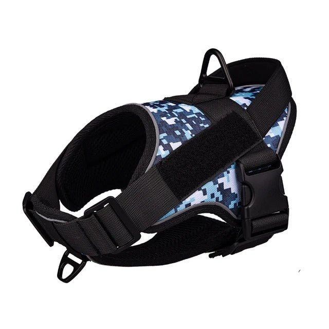 Harnais Chien - CrossArmy™ - Armee Bleu - Mr Chien