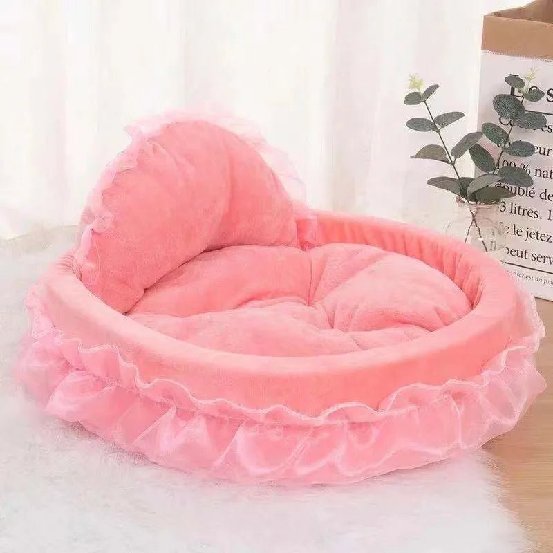 Lit Pour Chien - CuteLaceDogBed™ - Rose - Mr. Chien