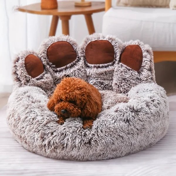 Lit pour Chien - FluffyDogBed™ - Café Dégradé - Mr. Chien