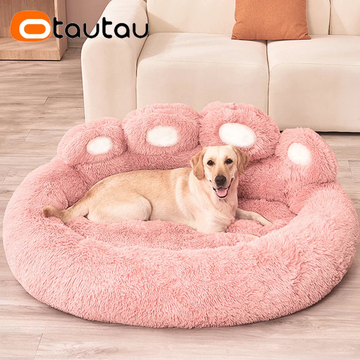 Lit pour Chien - FluffyDogBed™ - Rose - Mr. Chien