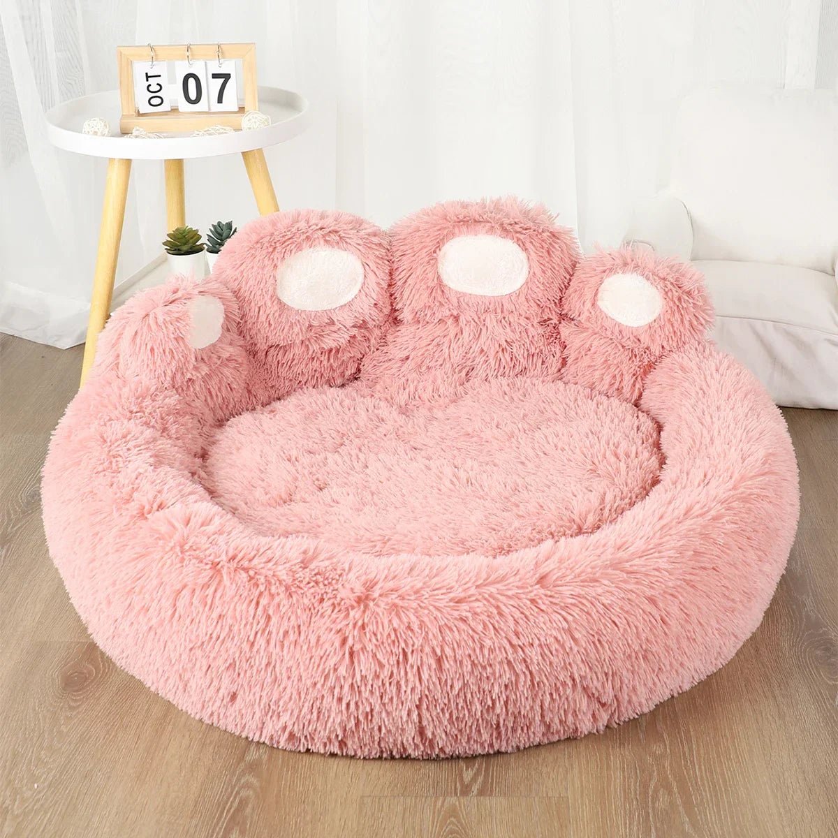 Lit pour Chien - FluffyDogBed™ - Rose - Mr. Chien
