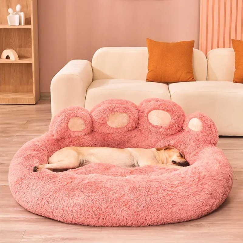 Lit pour Chien - FluffyDogBed™ - Rose - Mr. Chien